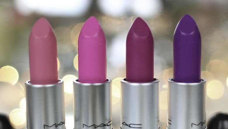 batom MAC cores populares