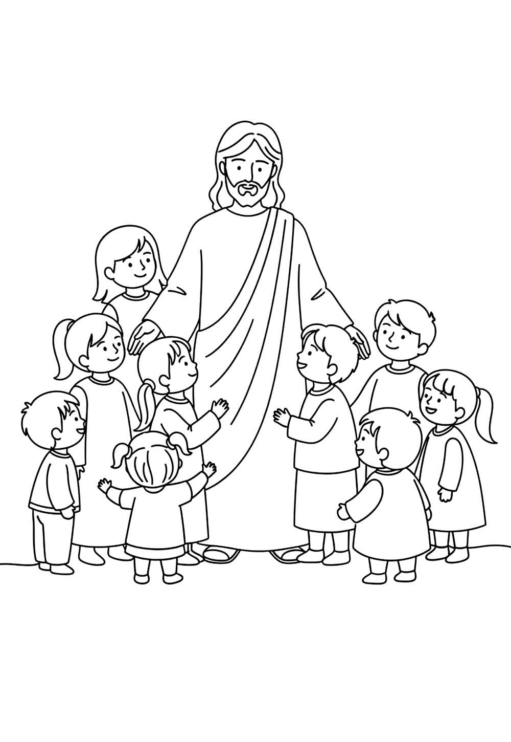 desenhos biblicos infantis