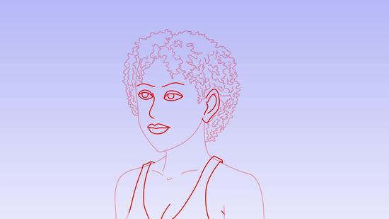 erros comuns desenhar cabelo cacheado