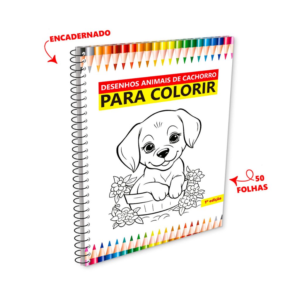 desenhos de filhotes para colorir
