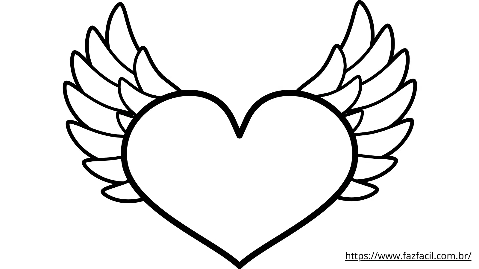desenho de coração