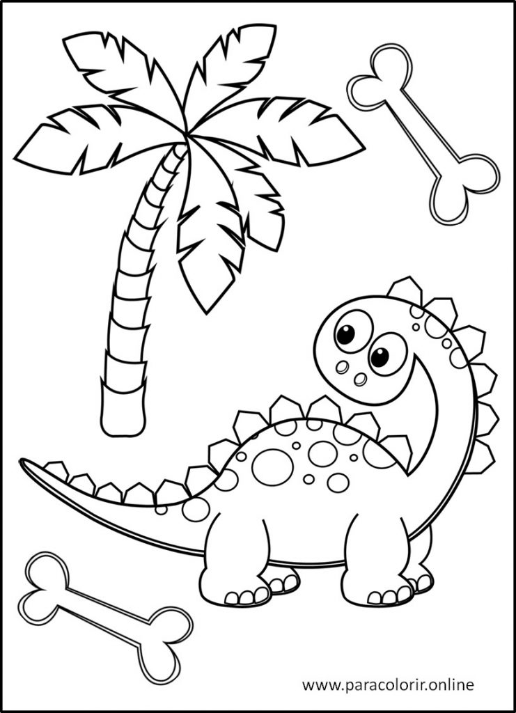 colorir Tiranossauro Rex