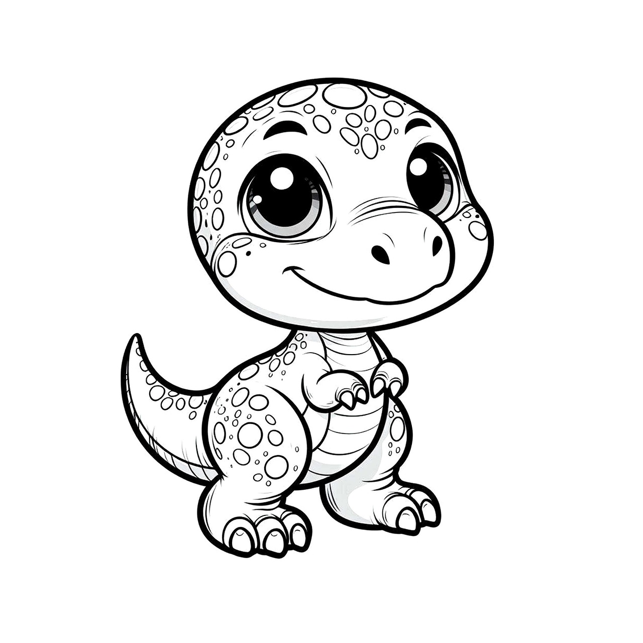 desenhos fofos de dinossauros