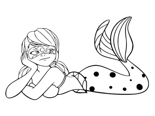 desenhos da ladybug para pintar
