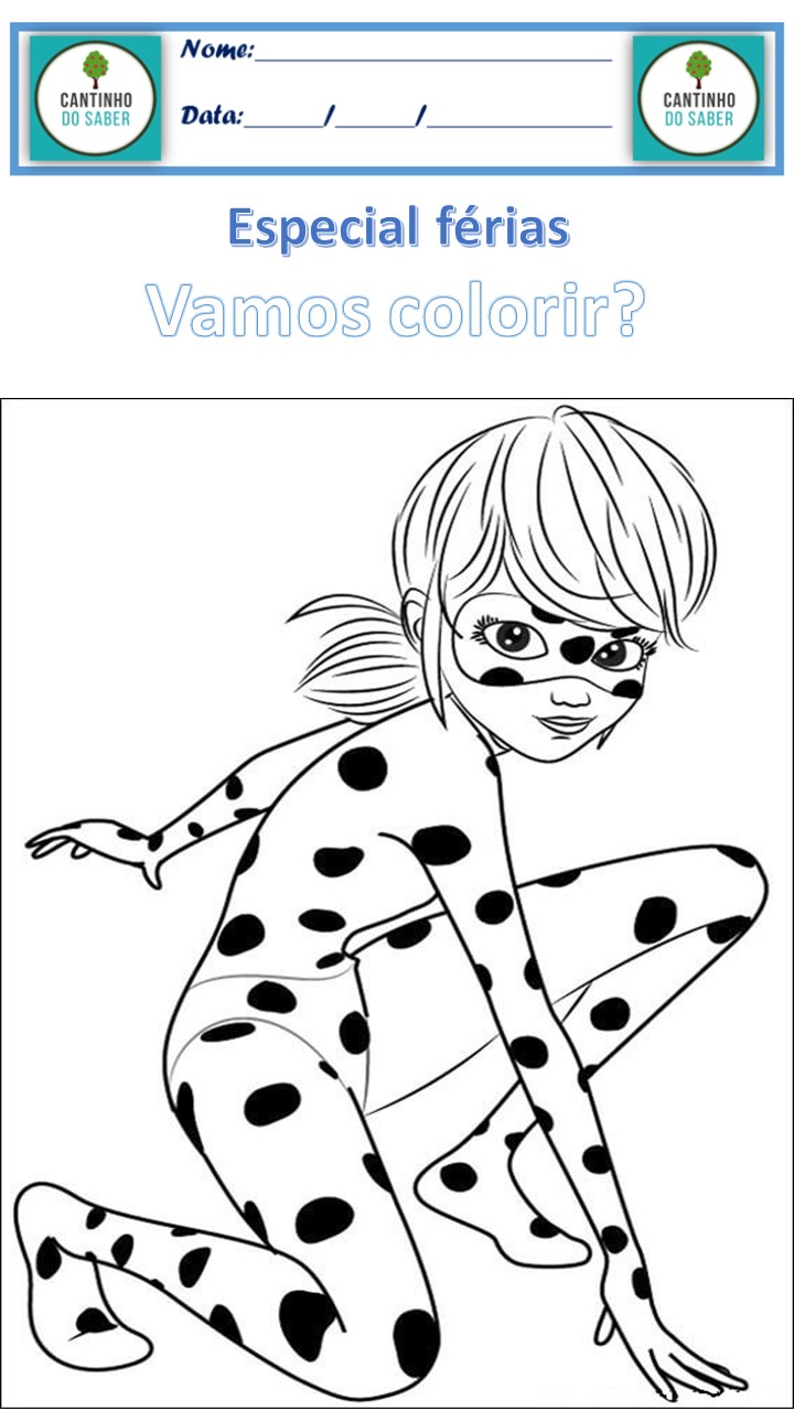 miraculous ladybug desenhos para colorir