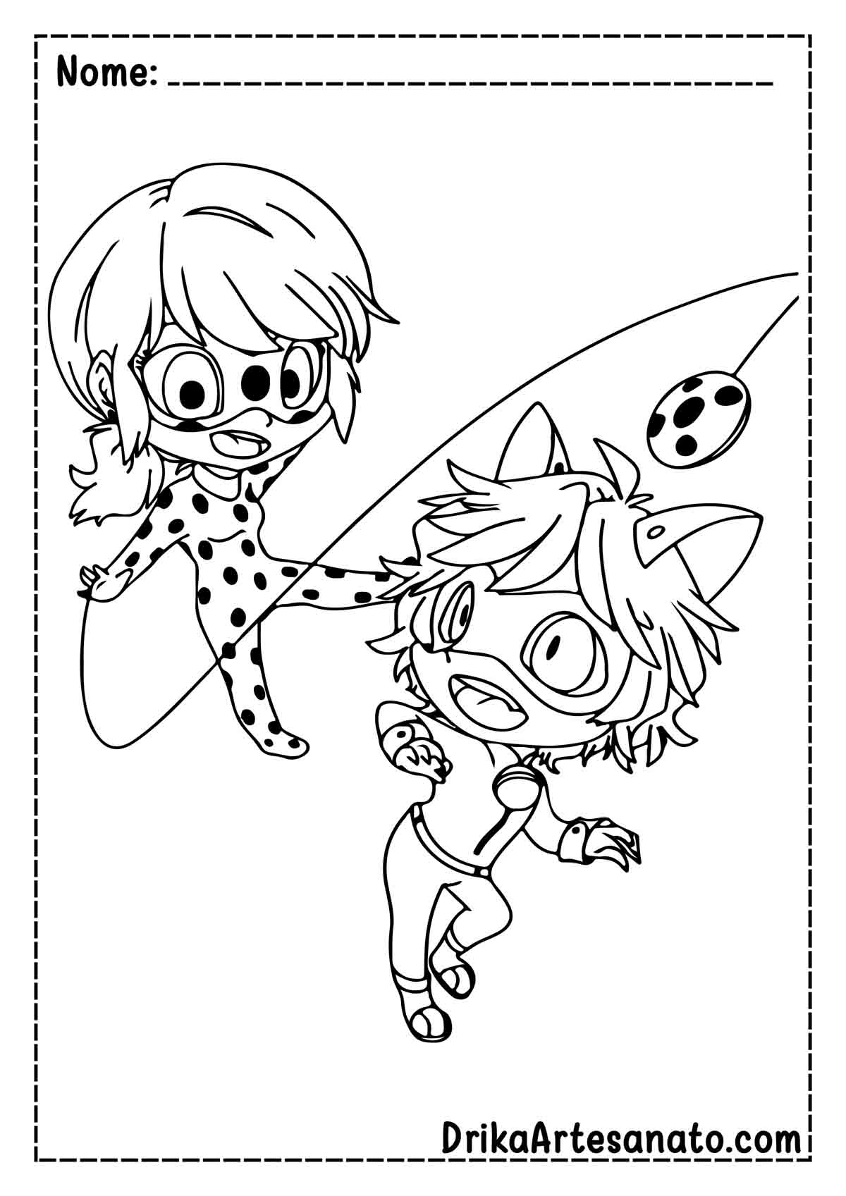 desenhos dos kwamis para colorir