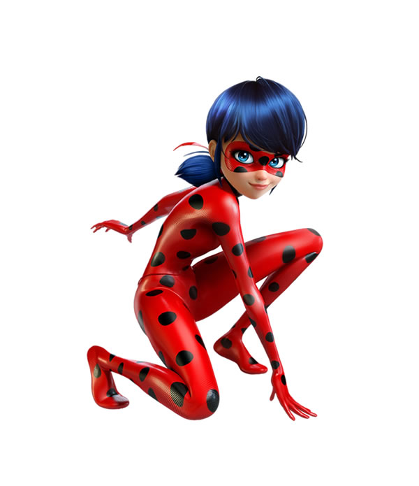 ladybug sereia para colorir