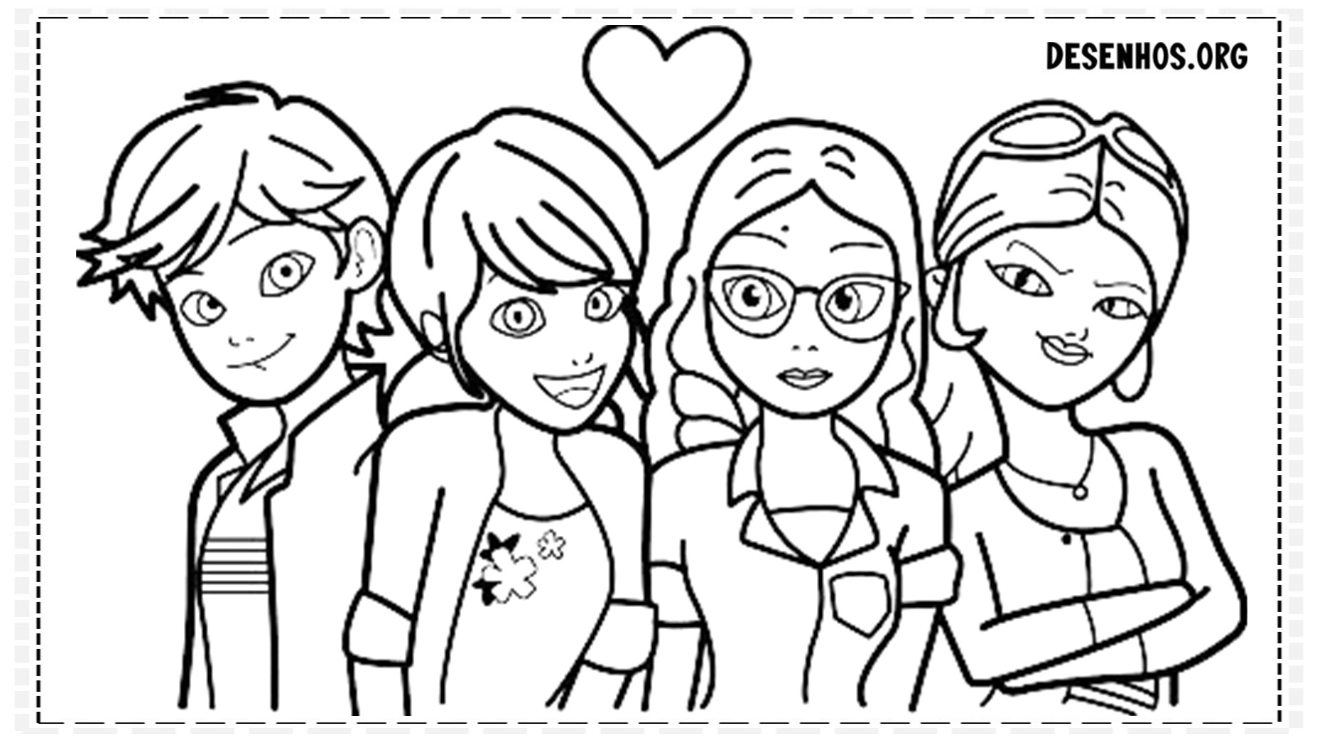 ladybug para colorir grátis