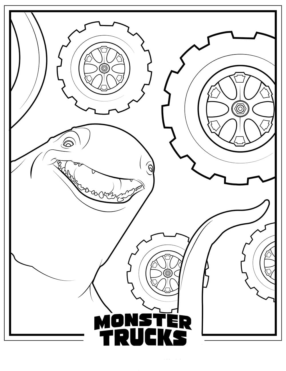 livro de atividades monster truck