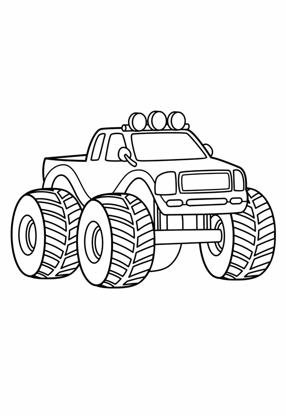 jogos de colorir monster truck online