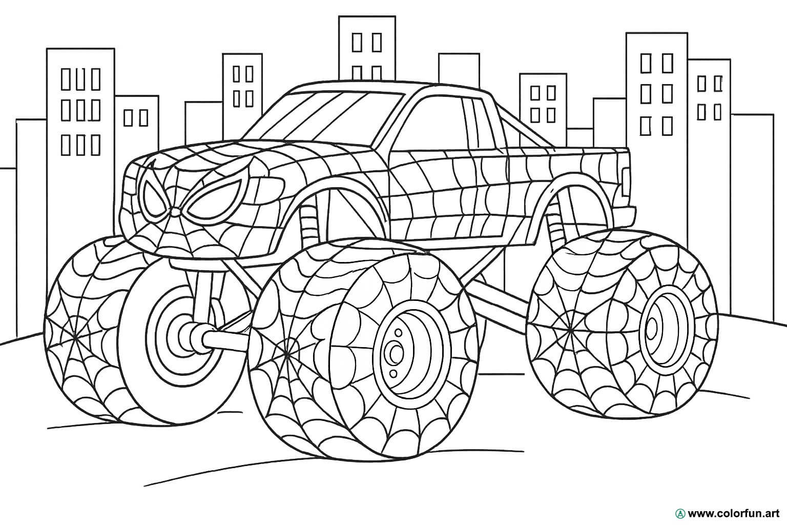 atividades com monster truck para crianças