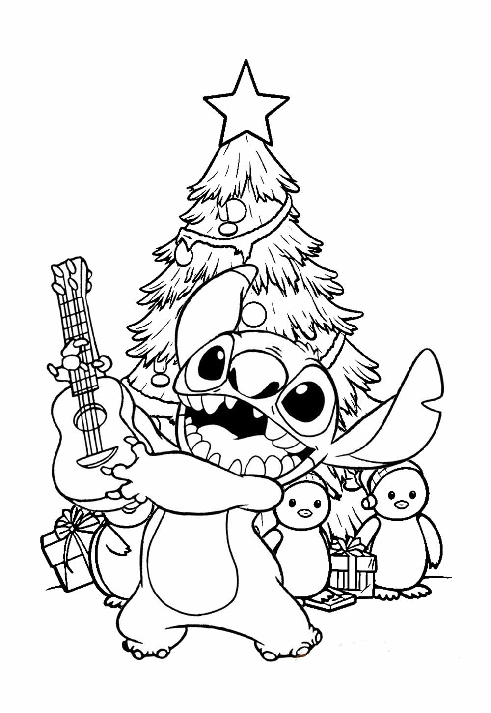 desenhos fofos do Stitch