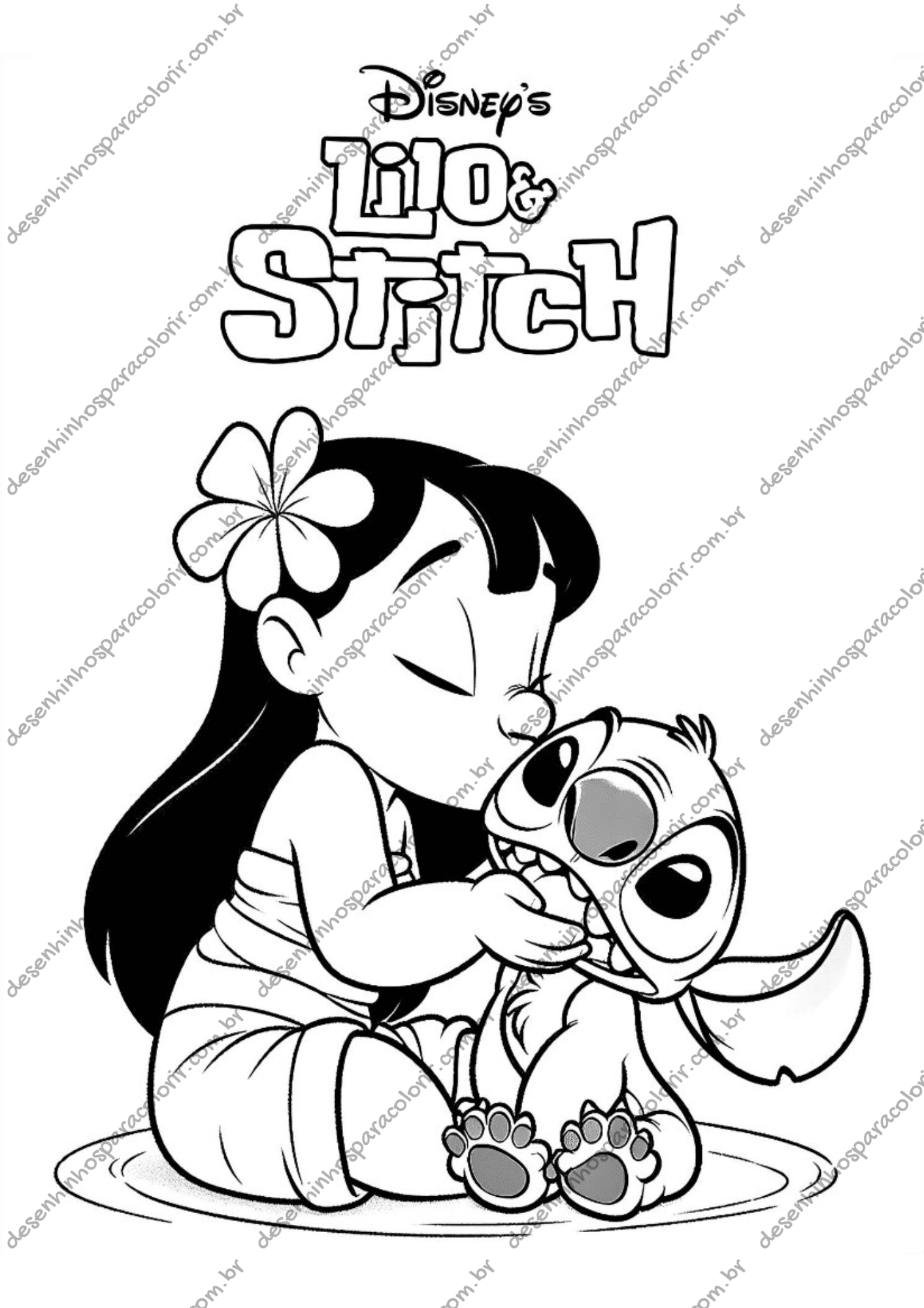 atividades educativas Stitch