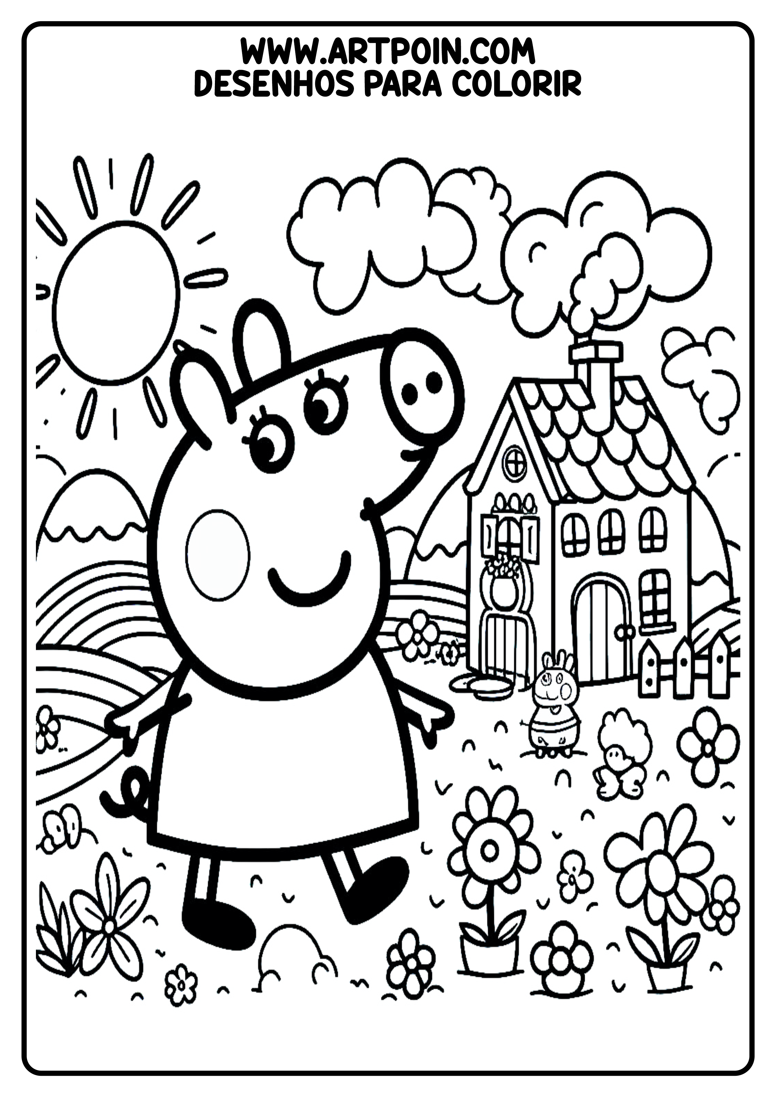 desenhos de personagens para colorir
