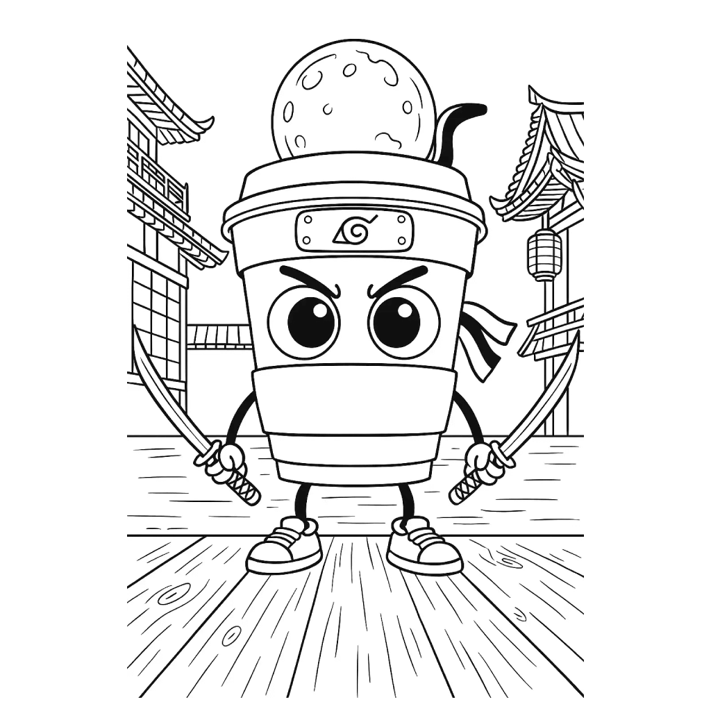 desenho para imprimir brainrot