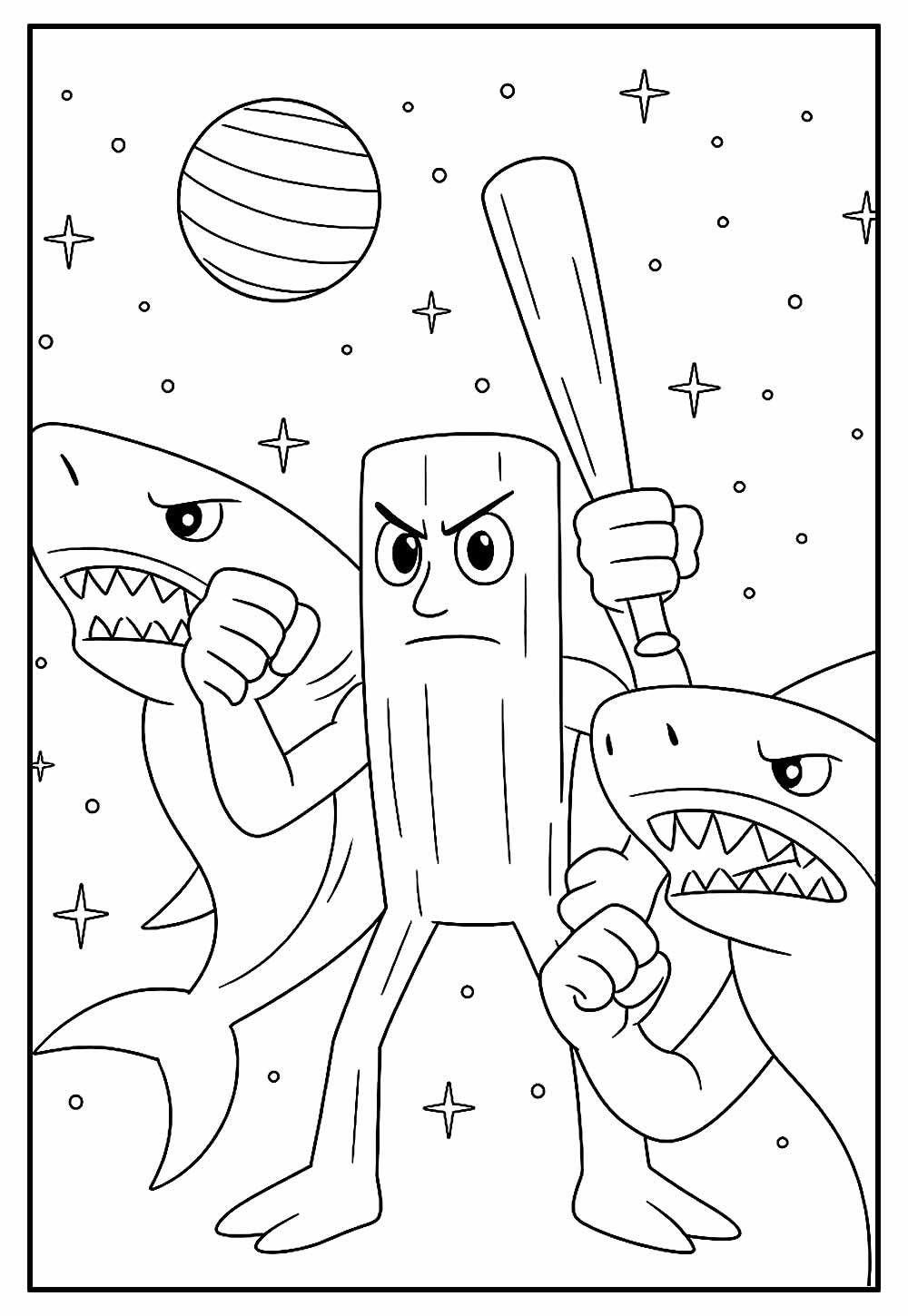 Os Melhores Personagens do Italian Brainrot para Colorir: Cocofanto