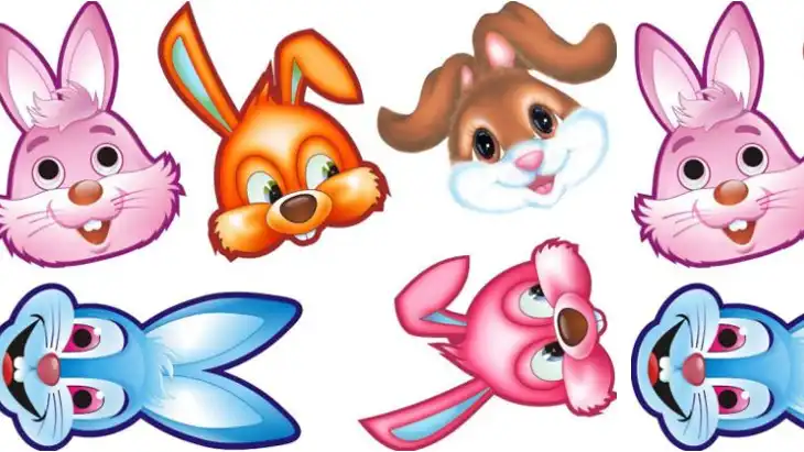 desenho para imprimir coelho