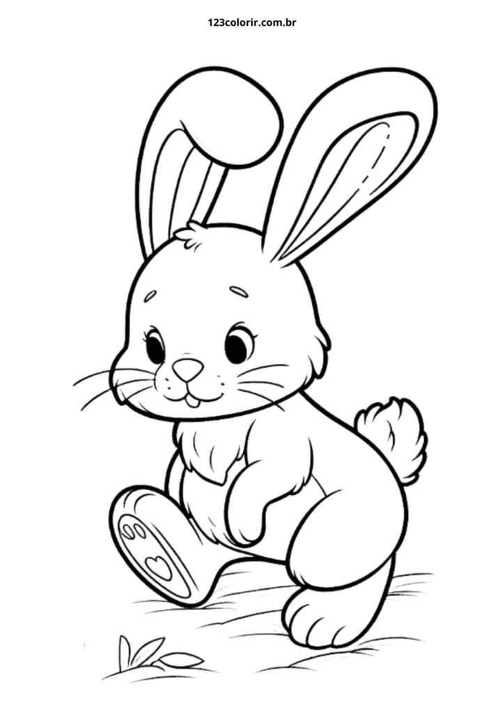 Como Escolher e Imprimir Desenhos de Coelhos para Crianças e Projetos de Artesanato