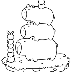 Como Desenhar uma Capivara Passo a Passo para Iniciantes