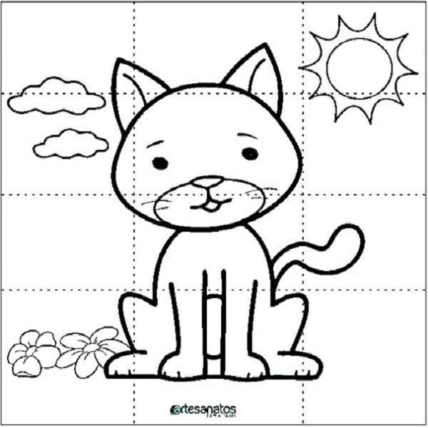 Atividades Lúdicas com o Gato Xadrez: Do Desenho ao Brinquedo