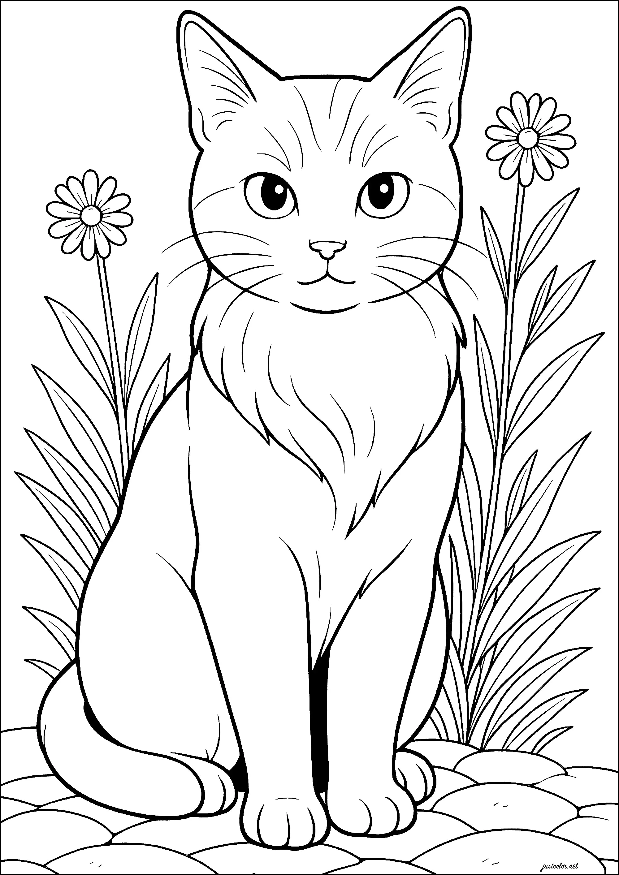 desenhos de gatinhos fofos para imprimir