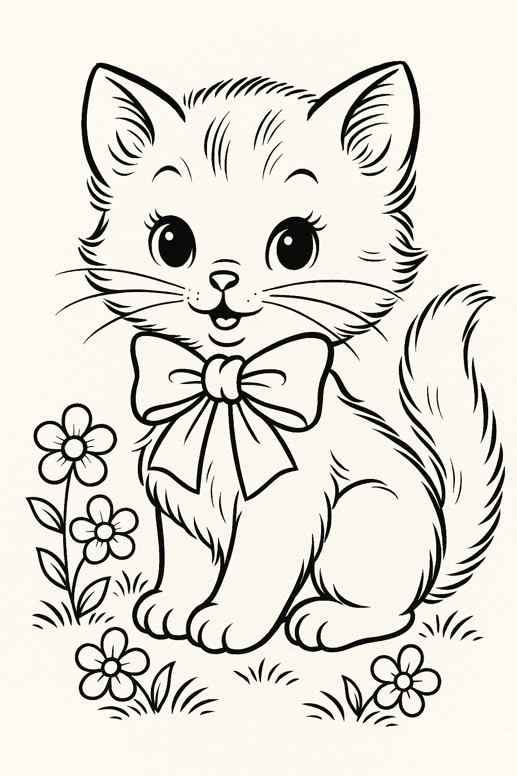 desenho de gato para imprimir e colorir