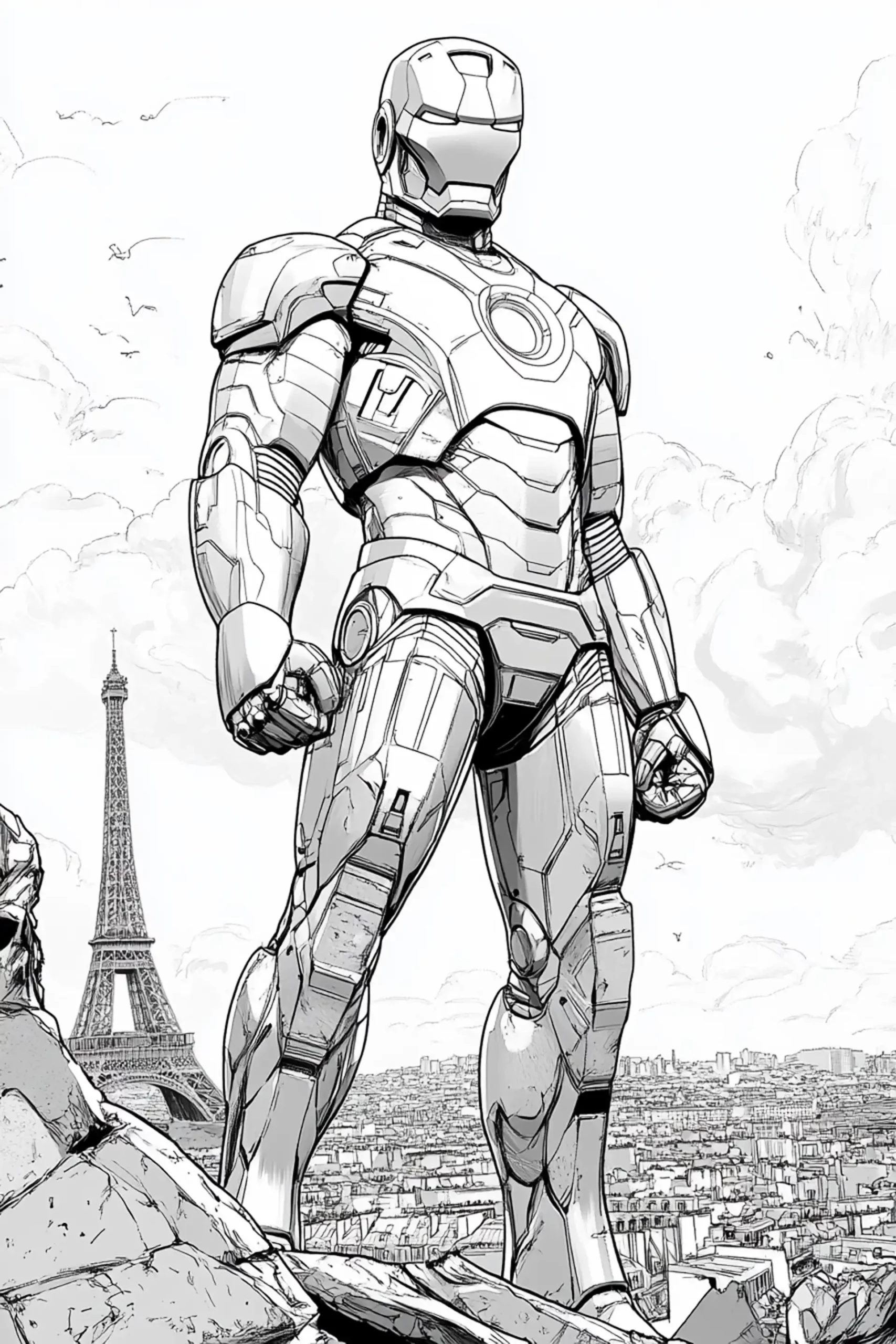 Homem de Ferro para Colorir: Versões Infantis vs. Estilo Quadrinhos