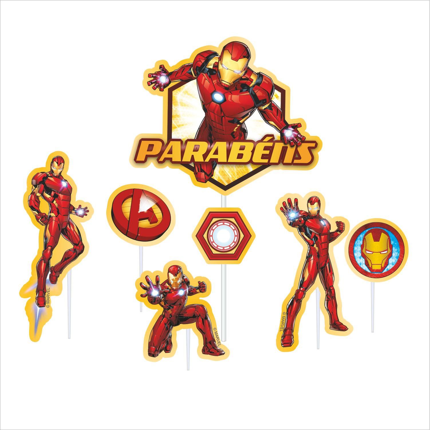 desenho para imprimir homem de ferro