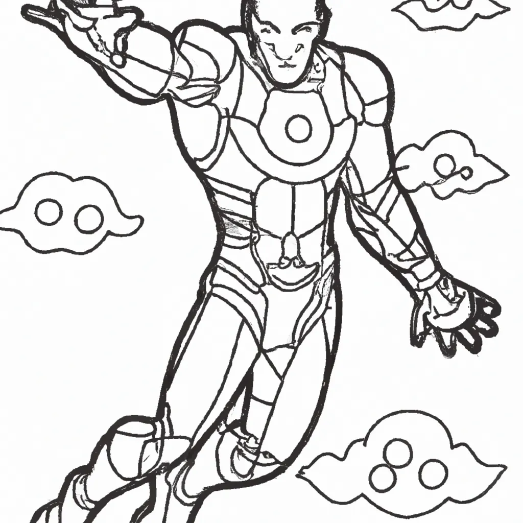 Atividades Criativas com Desenhos do Homem de Ferro para Crianças