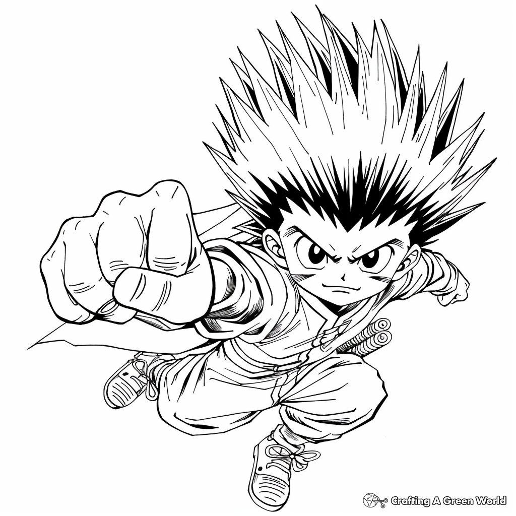 Os Melhores Sites para Encontrar Desenhos de Hunter x Hunter para Colorir