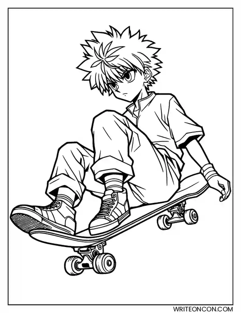 Guia Completo: Como Desenhar Gon e Killua de Hunter x Hunter