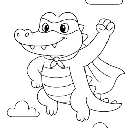 Jacarés Fofos vs. Detalhados: Qual Desenho Escolher para Colorir?