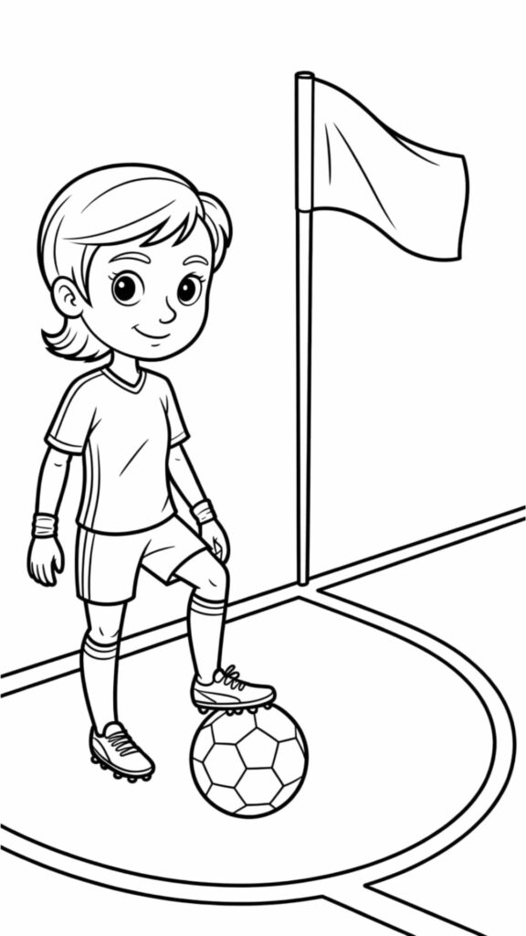 Top 10 Desenhos de Gols Famosos para Colorir