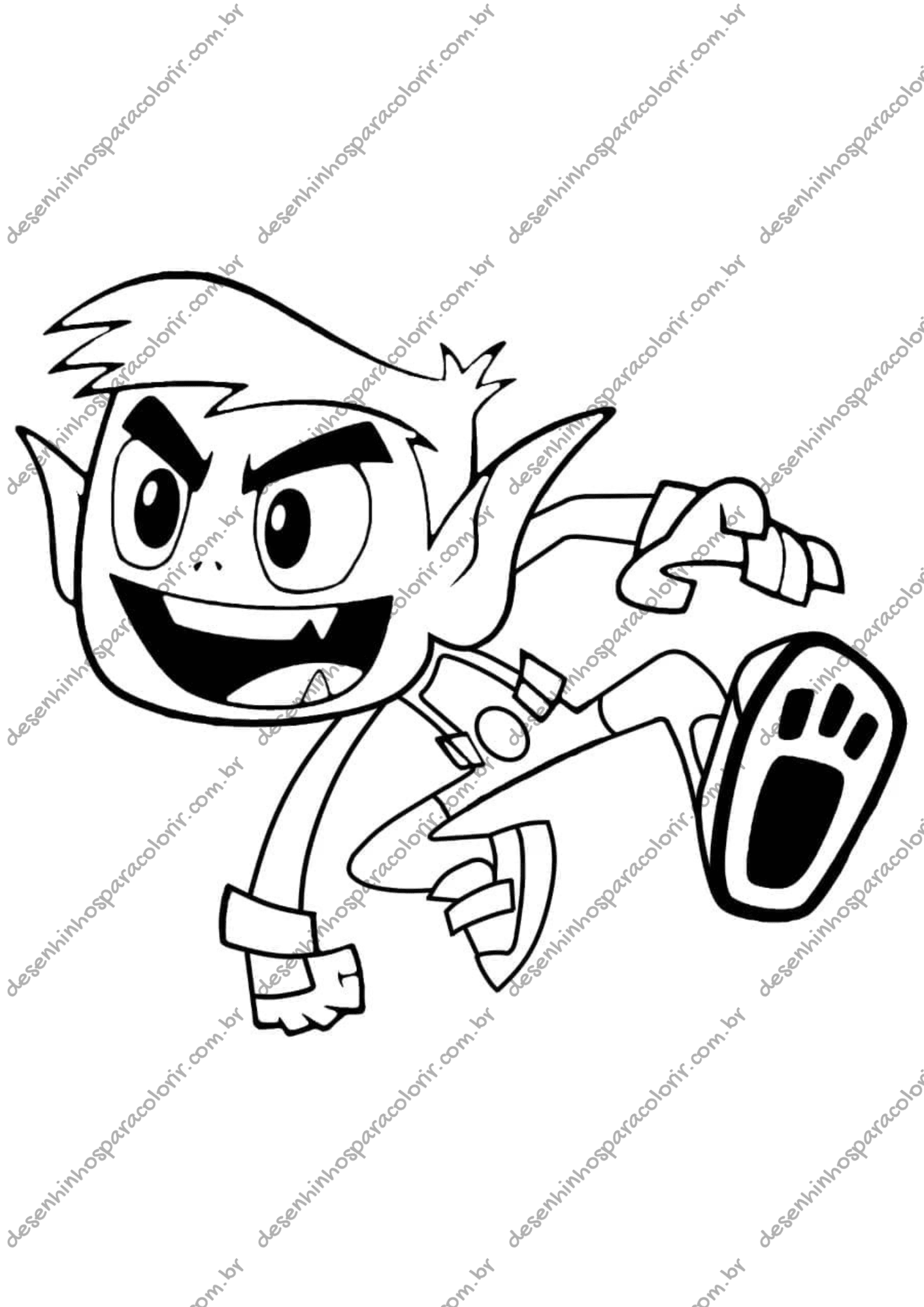 Como Desenhar os Jovens Titãs: Guia Passo a Passo