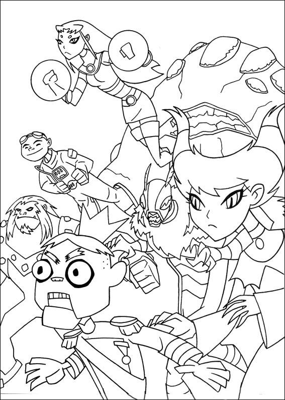 Atividades Criativas com Desenhos dos Jovens Titãs para Crianças