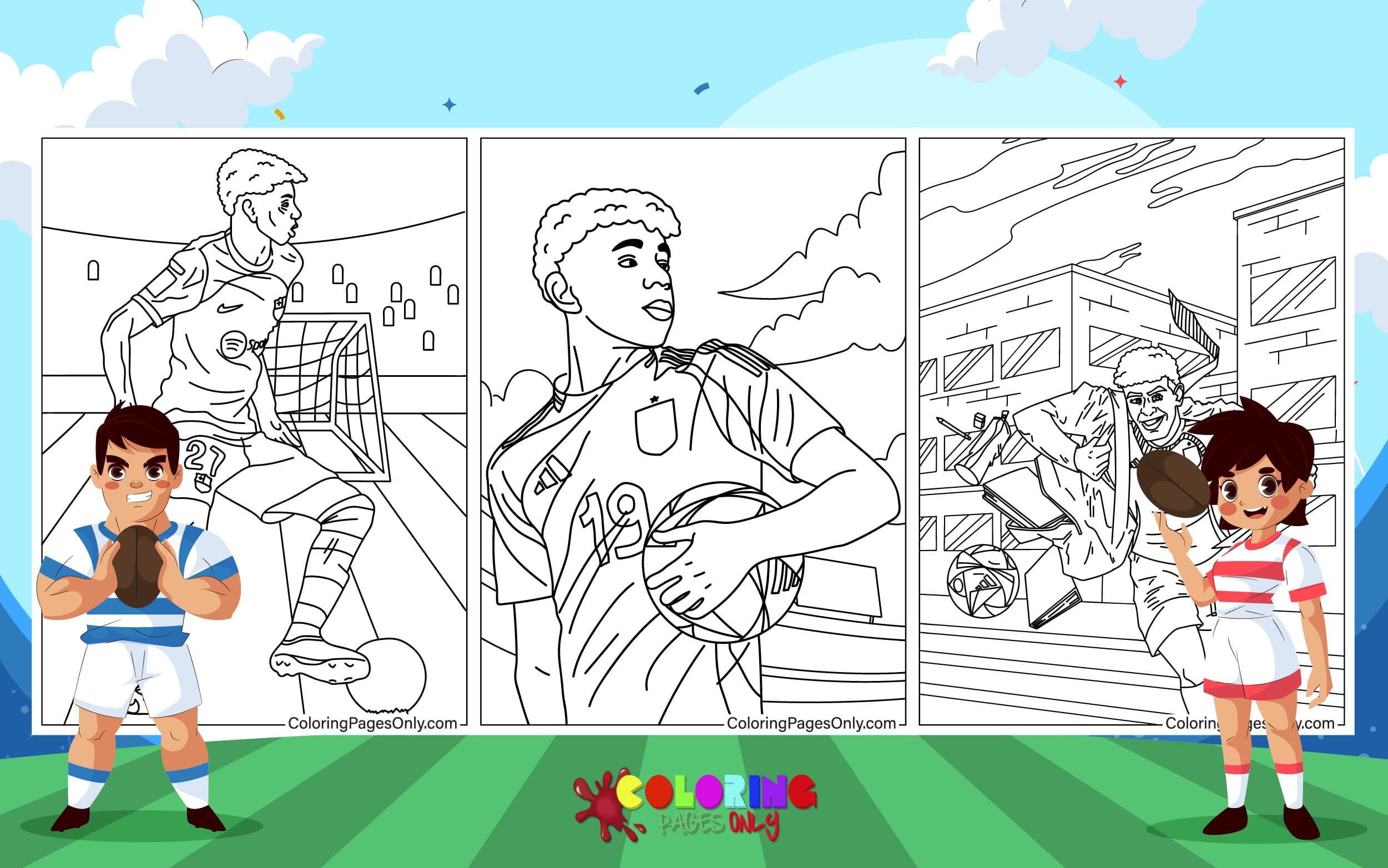 Lamine Yamal: Desenhos Exclusivos com a Camisa do Barcelona