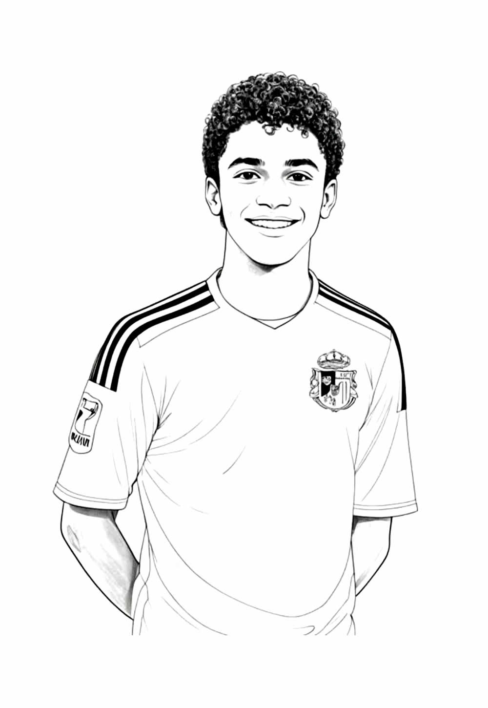 Como Imprimir Desenhos do Lamine Yamal em Casa