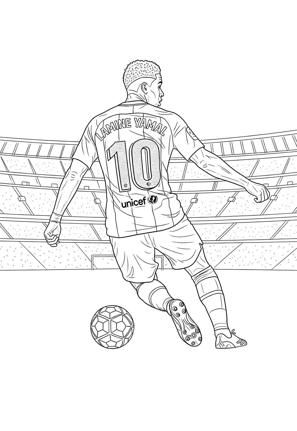 Como Imprimir Desenhos do Lamine Yamal em Casa