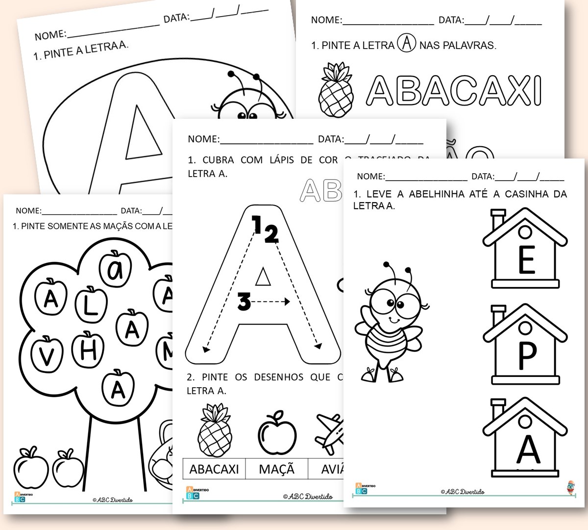 desenho para imprimir maternal 1