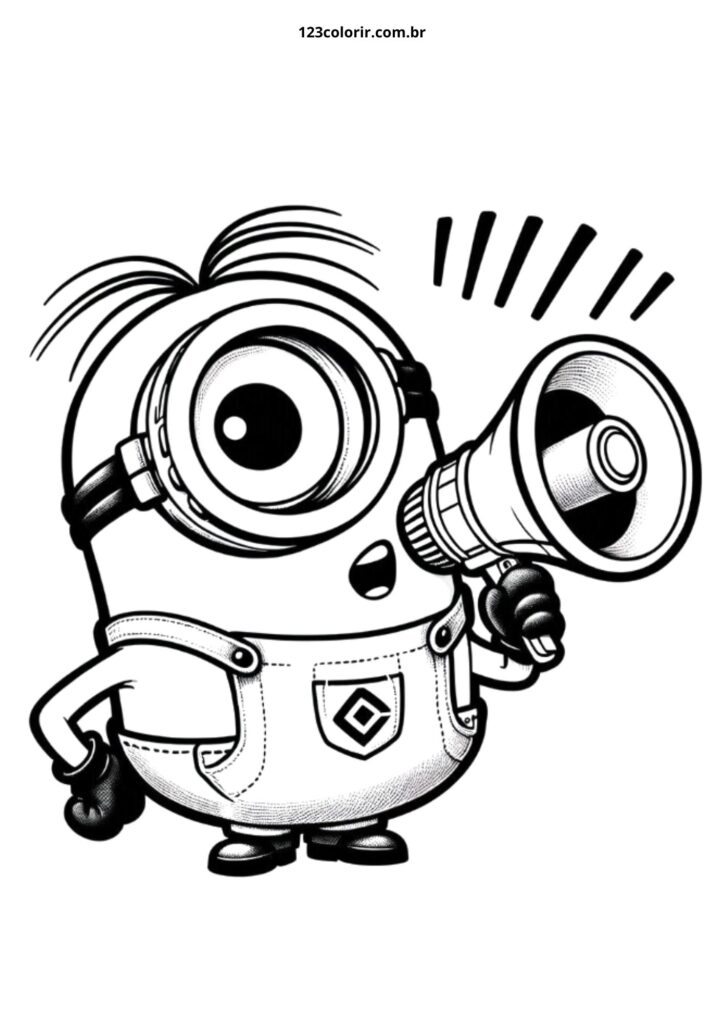 Como Imprimir Desenhos dos Minions em Alta Qualidade