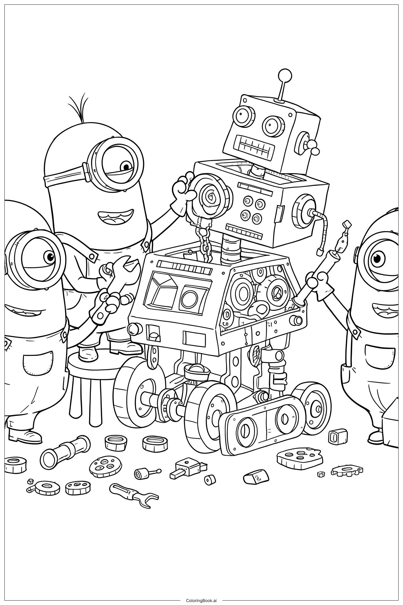 Como Imprimir Desenhos dos Minions em Alta Qualidade