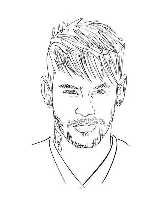 Onde encontrar desenhos do Neymar com a camisa do PSG