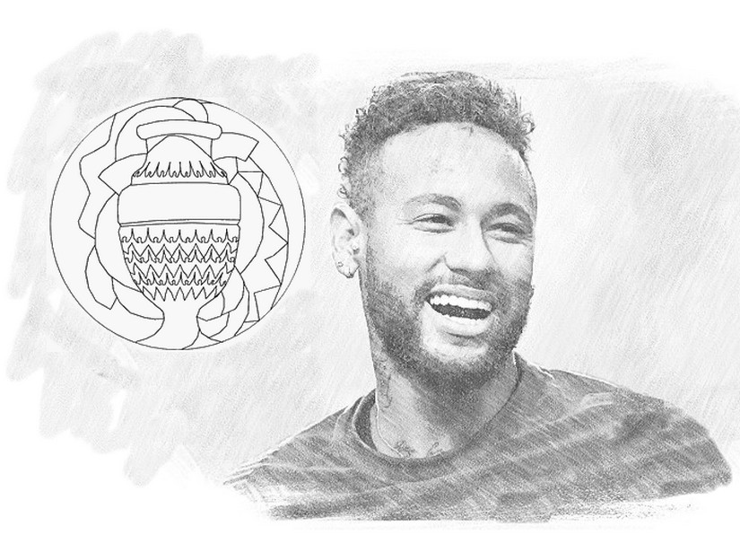 Dicas para pintar desenhos realistas do Neymar