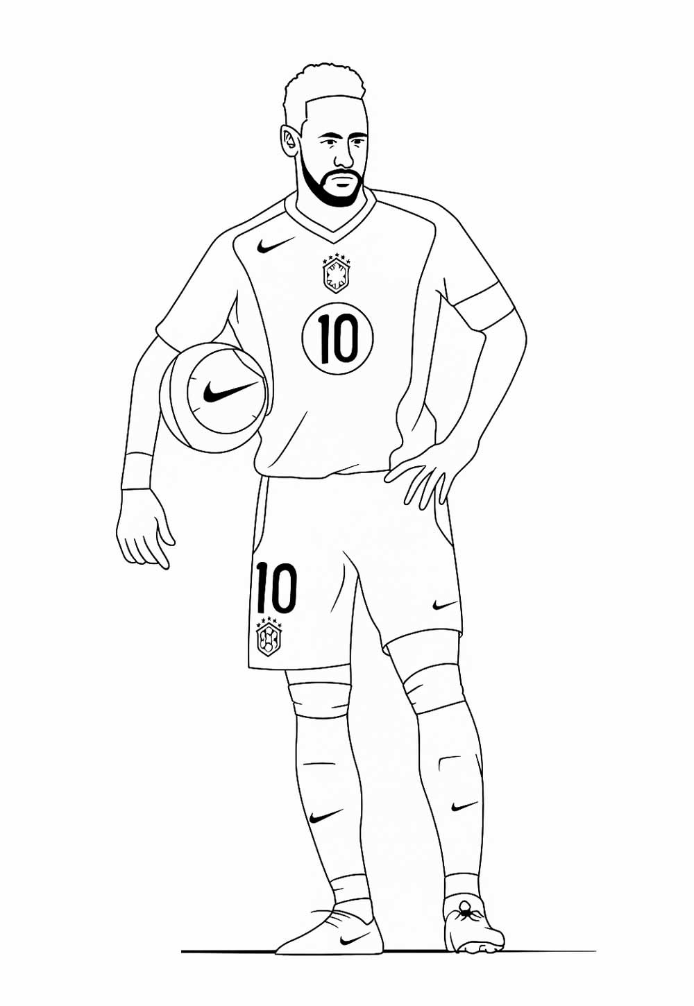 Dicas para pintar desenhos realistas do Neymar