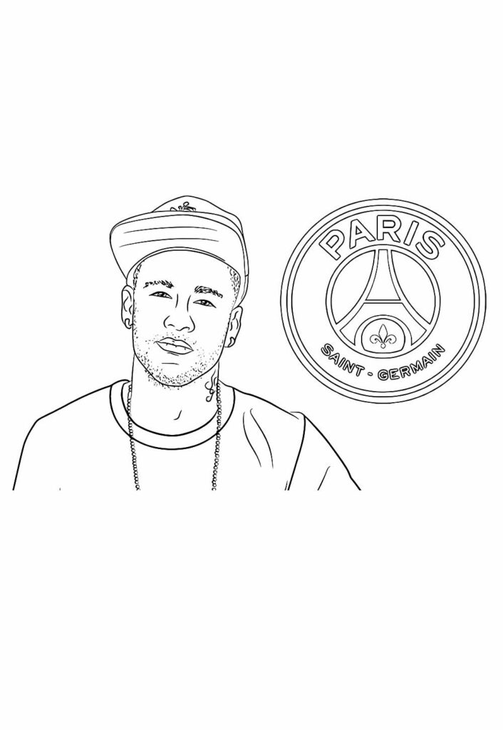 Como colorir o uniforme da Seleção Brasileira do Neymar