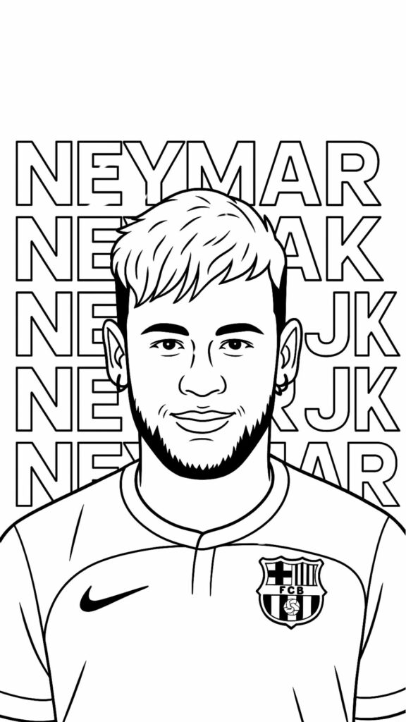 Dicas para pintar desenhos realistas do Neymar