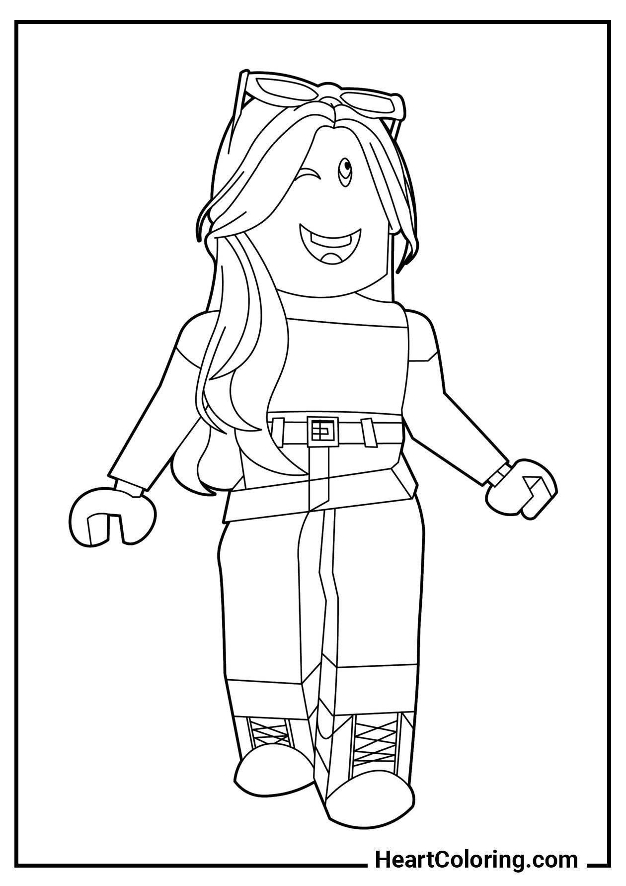 Desenhos de Bonecas de Papel Roblox: Crie Seus Próprios Avatares Físicos