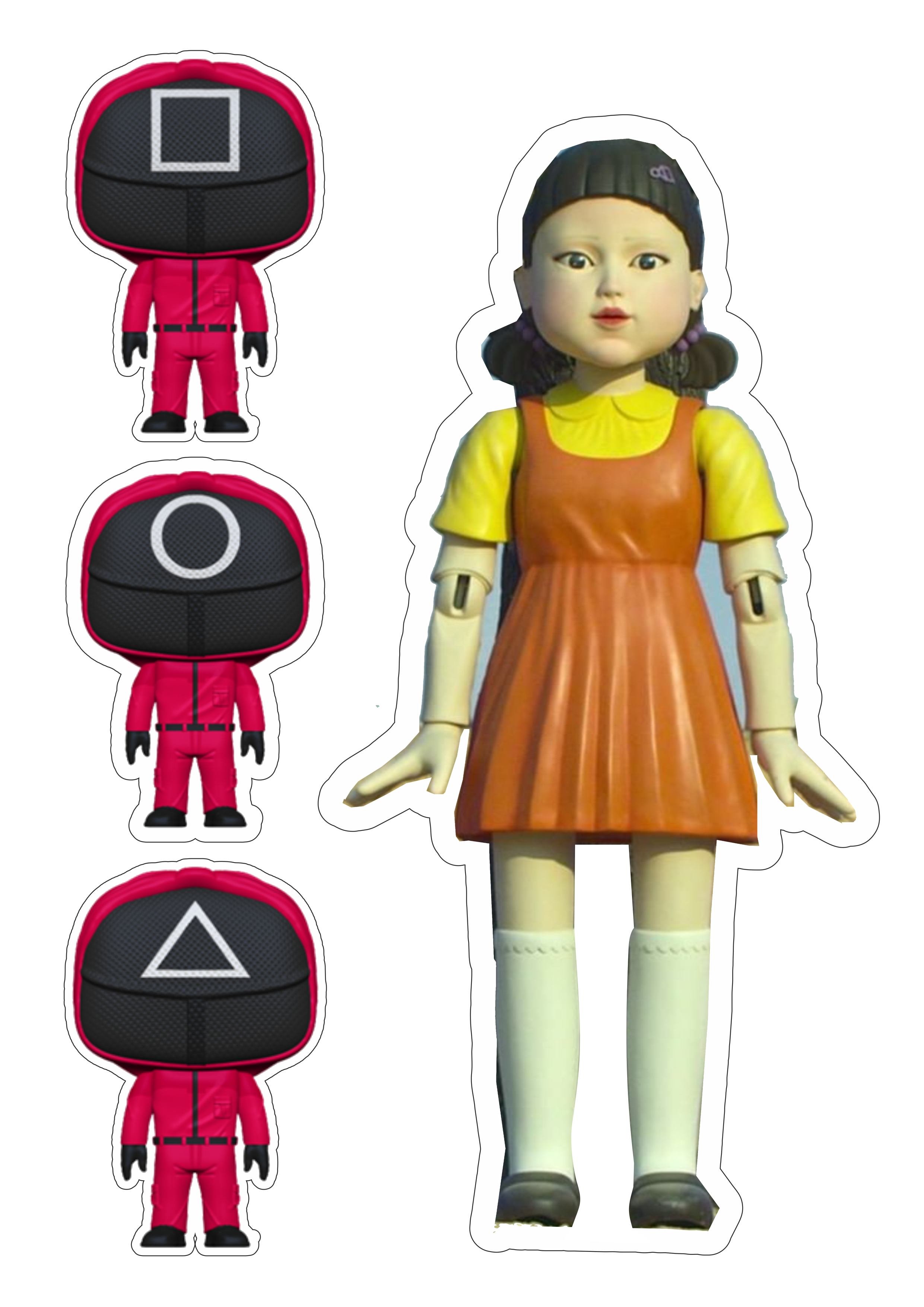 desenho para imprimir round 6