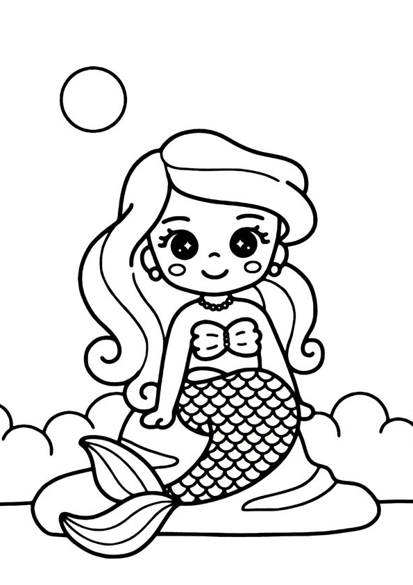 Desenhos de Sereias Realistas vs. Estilo Cartoon: Qual Imprimir?