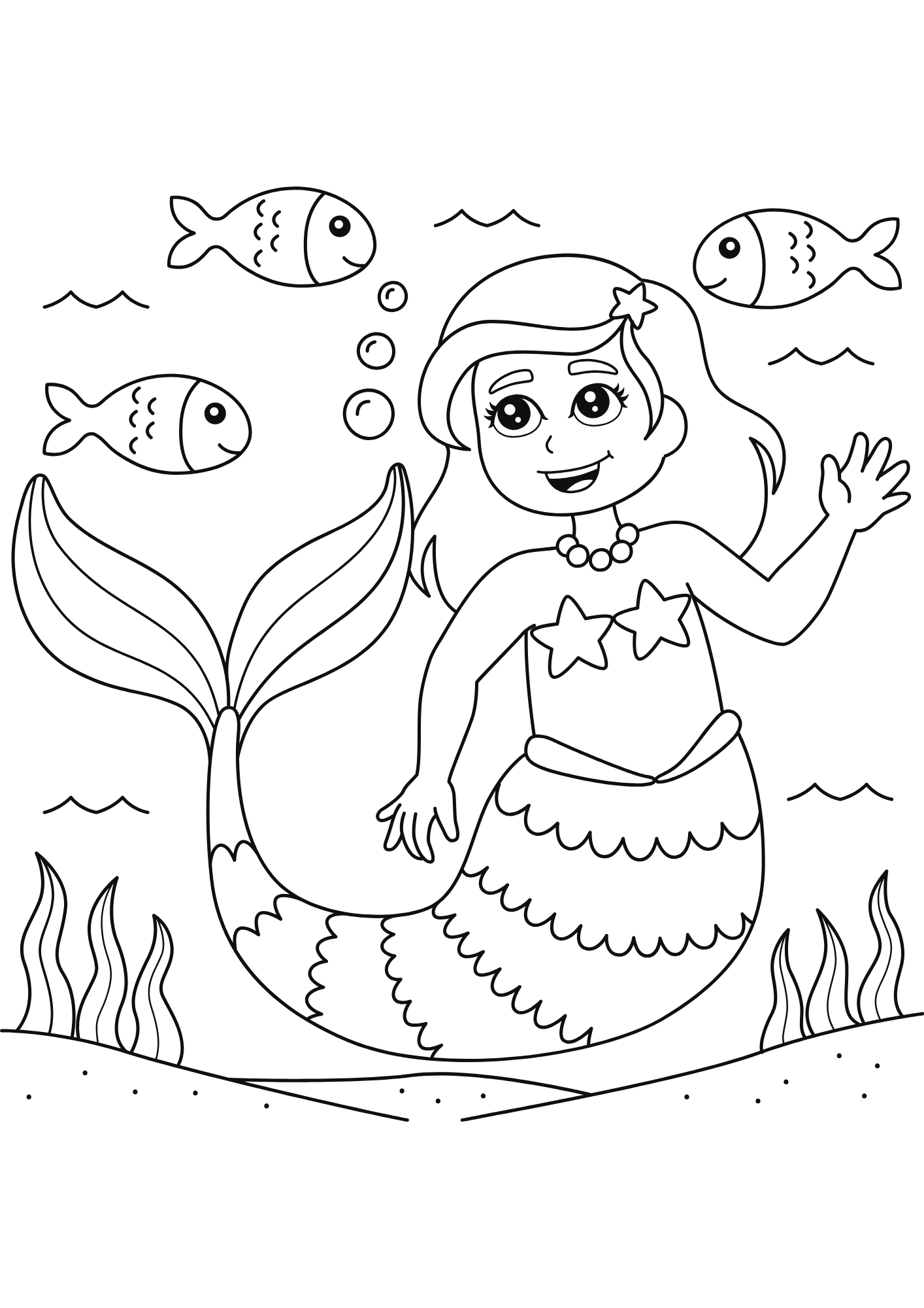 Desenhos de Sereias Realistas vs. Estilo Cartoon: Qual Imprimir?